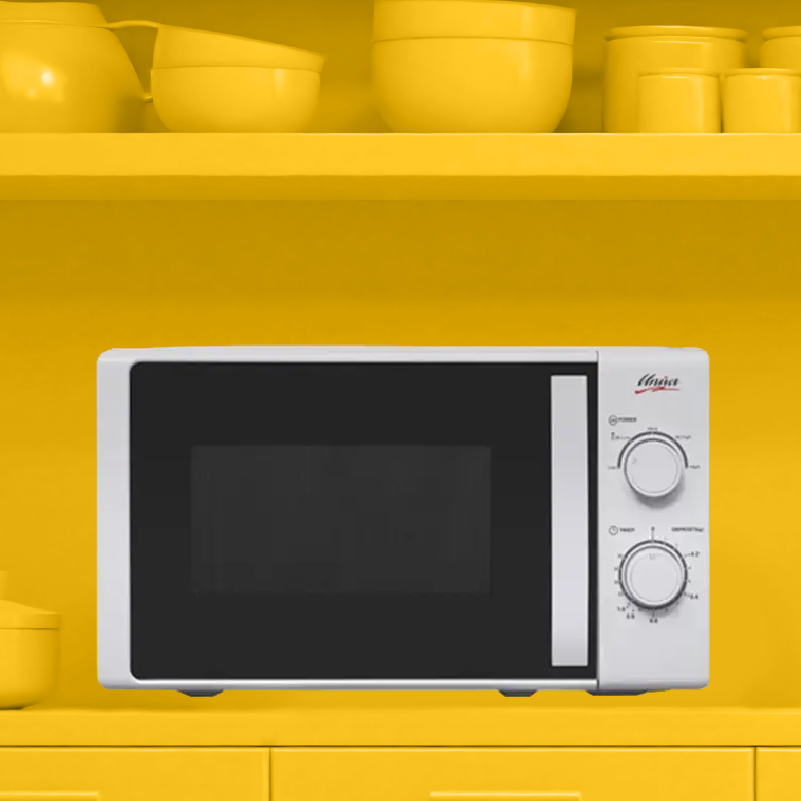 U20MW-1- 20 Litre White Manual Microwave