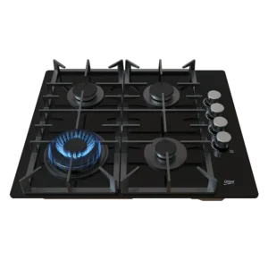 UGH640G: 4 Burner Glass Gas Hob