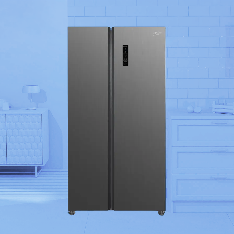 Univa - UFF2-570M: 442L Side By Side Fridge