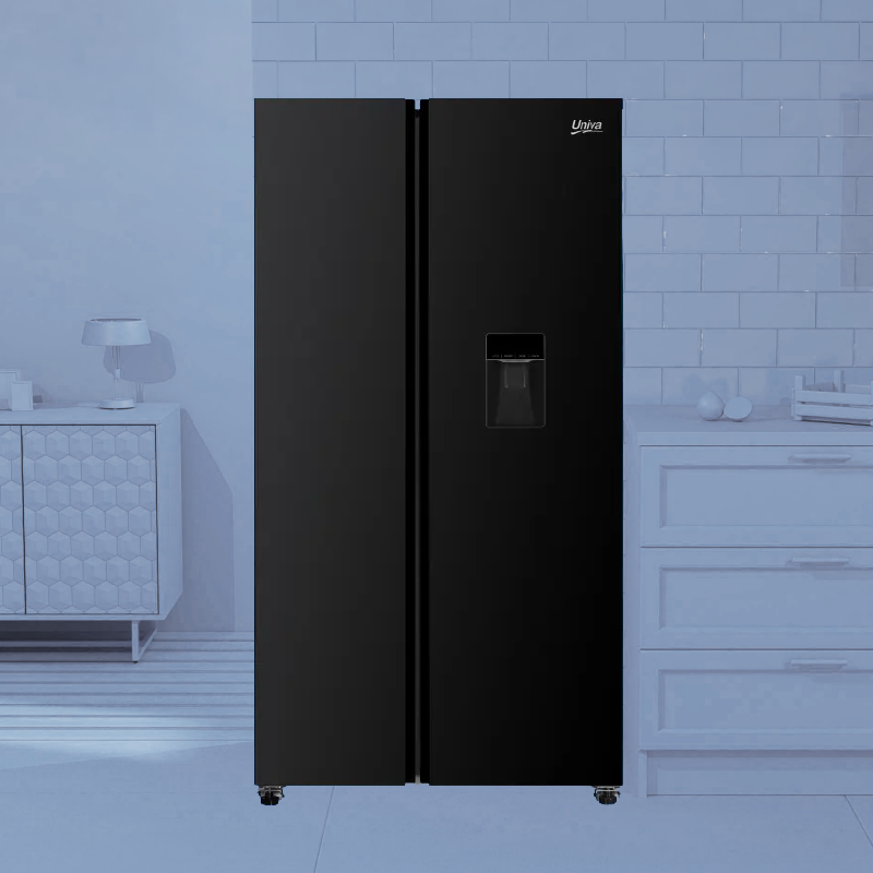 Univa-_UFF2-570IWD- 433L Side By Side Fridge-12