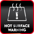 Hot Surface Warning