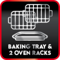 Roasting Pan and 2 Oven Racks